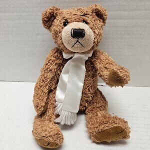 Ralph Brass Button Legendary Collection Teddy Bear of Friendship Brown Scarf